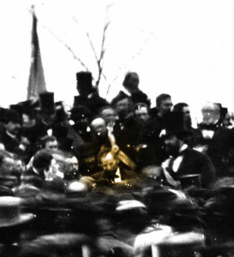 Abraham Lincoln at Gettysburg